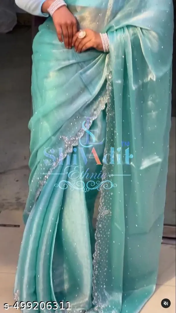 Jimmy_Chu_Organza_Sarees_Designer_Organja_Sarees_Party_Wear_Stone_Saree_New_Collection_Stone_Work_Sarees_Stone_Wala_Saree_Jimmy_Chu_Fabric_Saree_Sarees_New_Collection_2024_Party_Wear_New_Model