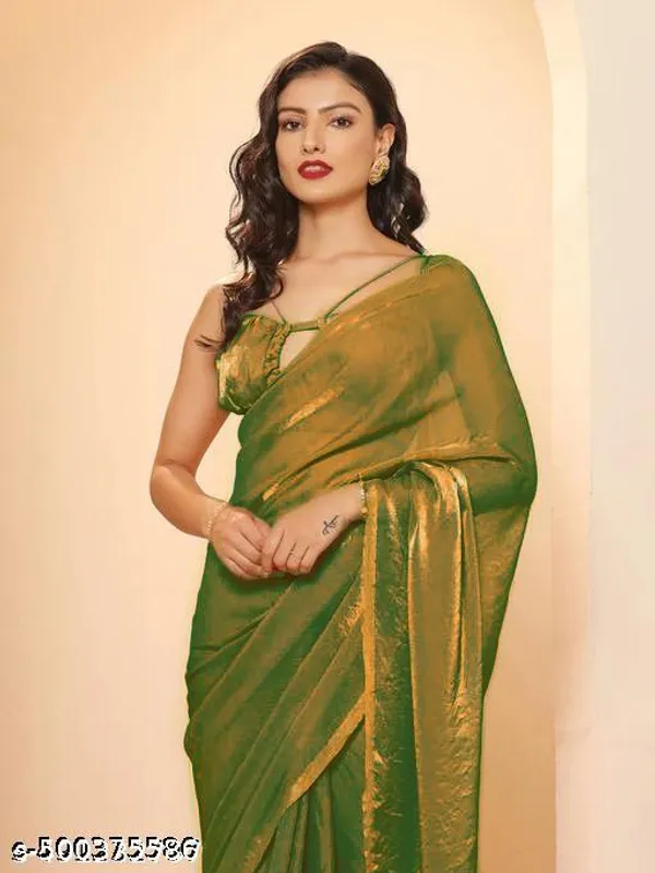 New_Trending_Celebrity_Inspired_Bollywood_Hit_Ramshmika_Mandana_Pure_Frendy_Silk_Two_Tone_Plain_Solid_Saree