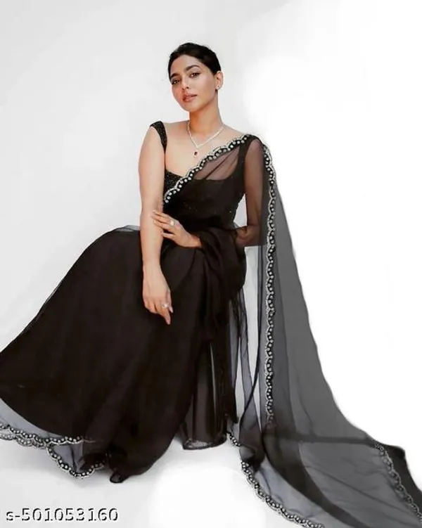 Sensational_Lace_Border_Saree_New_Party_Wear_Georgette_Silk_Saree_With_Blouse_Piece