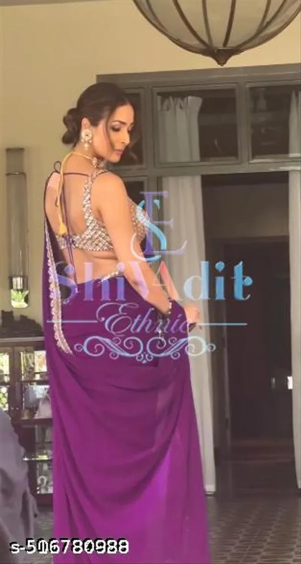 New_Superhit_Trending_Embroidered_Cotton_Thread_Sequins_Work_Designer_Saree