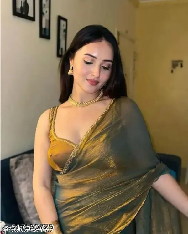 Gold_Rama_Green_Two_Tone_Soft_Fancy_Chiffon_Silk_Designer_Saree_With_Beads_Stones_Gumming_Lace_Border_Embellished_Partywear_Wedding_Sari_For_Festivals_Marriage_Gatherings_6_4_Meter_Length_Including_Running_Blouse_Piece_Lace_Work_Bollywood_Inspired_Trending_Viral_Hit