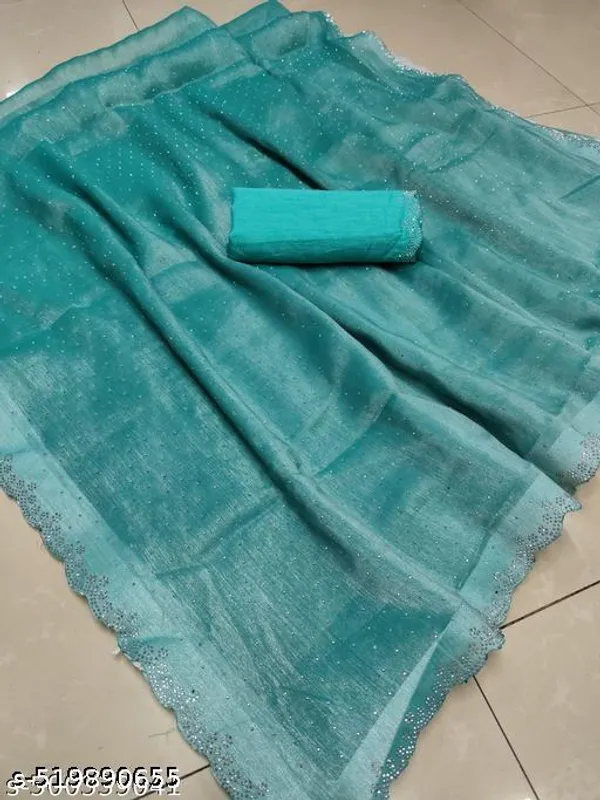 Jimmy_Chu_Organza_Sarees_Designer_Organja_Sarees_Party_Wear_Stone_Saree_New_Collection_Stone_Work_Sarees_Stone_Wala_Saree_Jimmy_Chu_Fabric_Saree_Sarees_New_Collection_2024_Party_Wear_New_Model