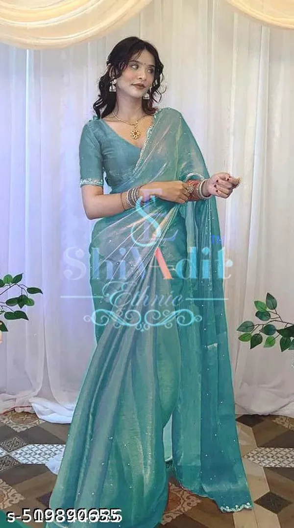 Jimmy_Chu_Organza_Sarees_Designer_Organja_Sarees_Party_Wear_Stone_Saree_New_Collection_Stone_Work_Sarees_Stone_Wala_Saree_Jimmy_Chu_Fabric_Saree_Sarees_New_Collection_2024_Party_Wear_New_Model