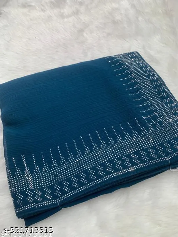 New_Hotfix_Degine_Attractive_New_Design_Fancy_Saree_With_Swarovski_Daimond_Hotfix_Diamonds_Work_Party_Wear_Festive_Wear_New_Collection_Saree