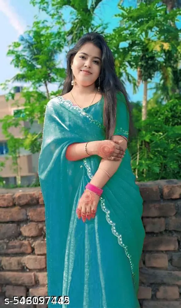 Jimmy_Chu_Organza_Sarees_Designer_Organja_Sarees_Party_Wear_Stone_Saree_New_Collection_Stone_Work_Sarees_Stone_Wala_Saree_Jimmy_Chuu_Fabric_Saree_Sarees_New_Collection_2024_Party_Wear_New_Model