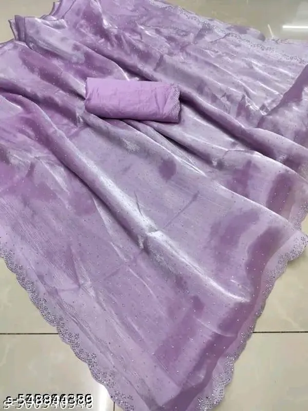 Jimmy_Chu_Organza_Sarees_Designer_Organja_Sarees_Party_Wear_Stone_Saree_New_Collection_Stone_Work_Sarees_Stone_Wala_Saree_Jimmy_Chuu_Fabric_Saree_Sarees_New_Collection_2024_Party_Wear_New_Model