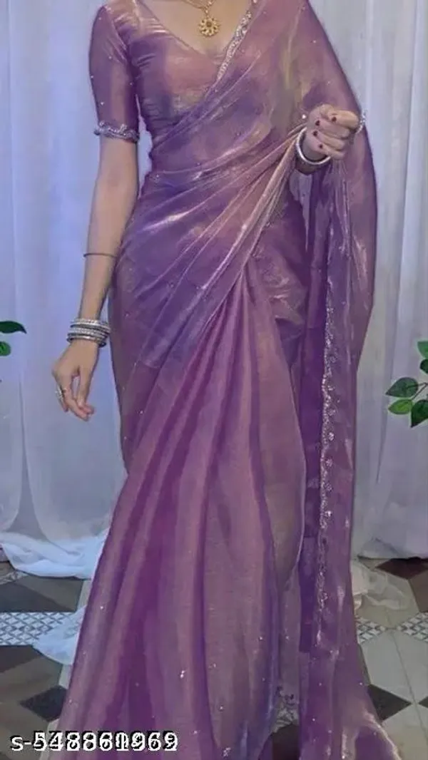 Abhisarika_Fashionable_Sarees_Jimmy_Choo_Trending_Beautiful_Fully_Diamonds_Work_Saree_With_Same_Colour_Attractive_Blouse_Piece