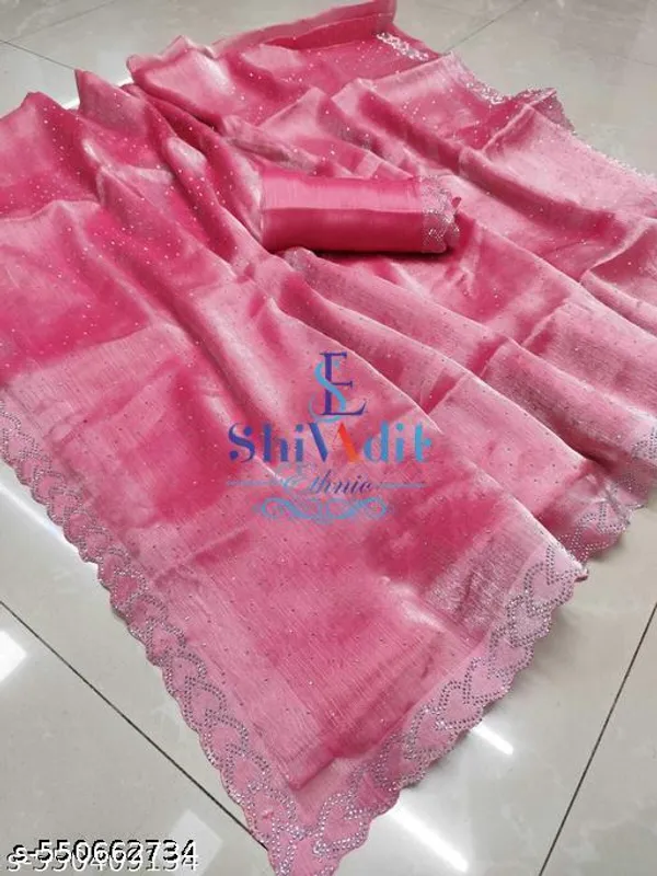 Jimmy_Chu_Organza_Sarees_Designer_Organja_Sarees_Party_Wear_Stone_Saree_New_Collection_Stone_Work_Sarees