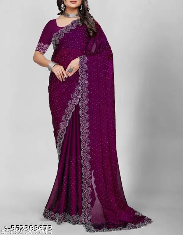 Soft_Georgette_With_Siroski_Daimonds_Work_Wedding_Creation_Party_Wear_Saree