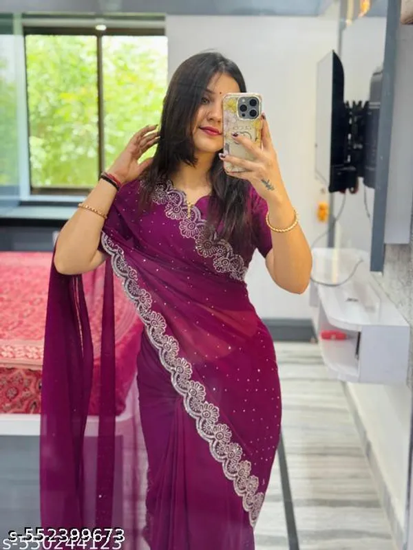 Soft_Georgette_With_Siroski_Daimonds_Work_Wedding_Creation_Party_Wear_Saree
