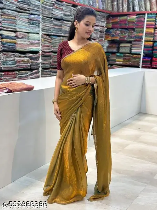 Golden_Refined_Saree