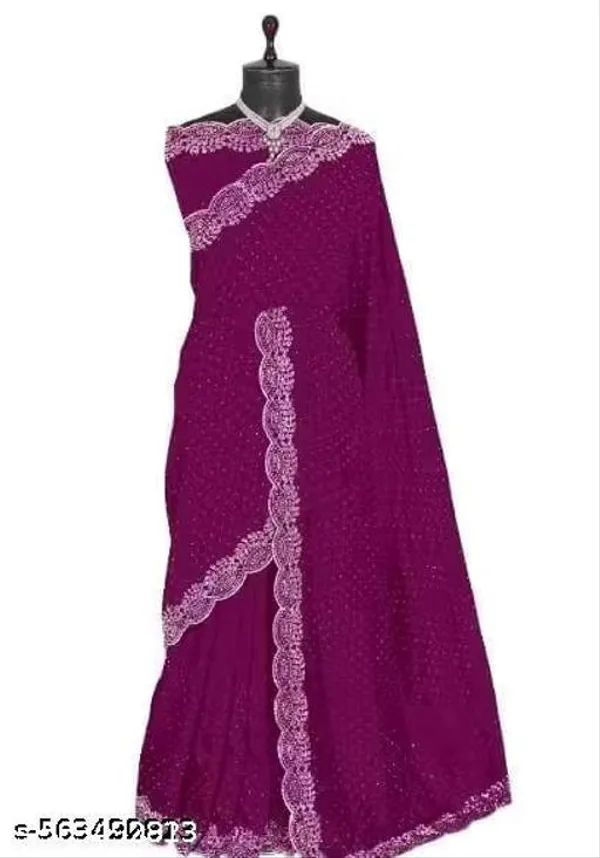 Aagam_Petite_New_Fency_Daimond_Saree