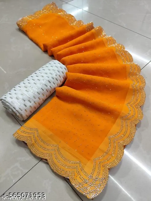 Womens_New_Bollywood_Party_Fancy_Saree_Designer_Chiffon_Saree_Womens_New_Bollywood_Party_Fancy_Soft_Tissue_Silk_Embelished_Lace_Work_Saree_With_Blouse_Saree_For_Womens