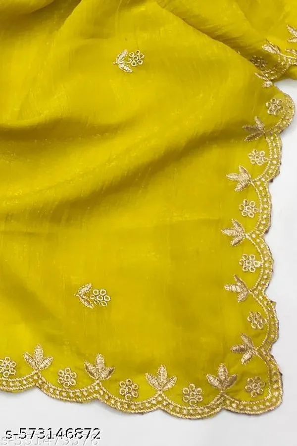 Women_S_Trendy_Crunchy_Rich_Handwork_Saree_Beautiful_Sequence_Blouse_Work_Scalloped_Cut_Work_Border_Piece_Rich_Embroidery_Work_With_Separate_Blouse_Piece