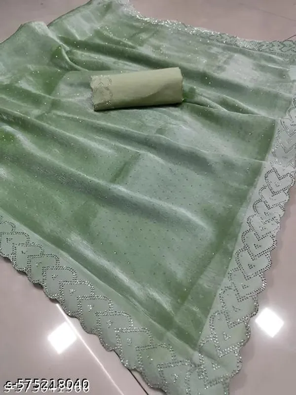 Jimmy_Chu_Organza_Sarees_Designer_Organja_Sarees_Party_Wear_Stone_Saree_New_Collection_Stone_Work_Sarees_Stone_Wala_Saree_Jimmy_Chu_Fabric_Saree