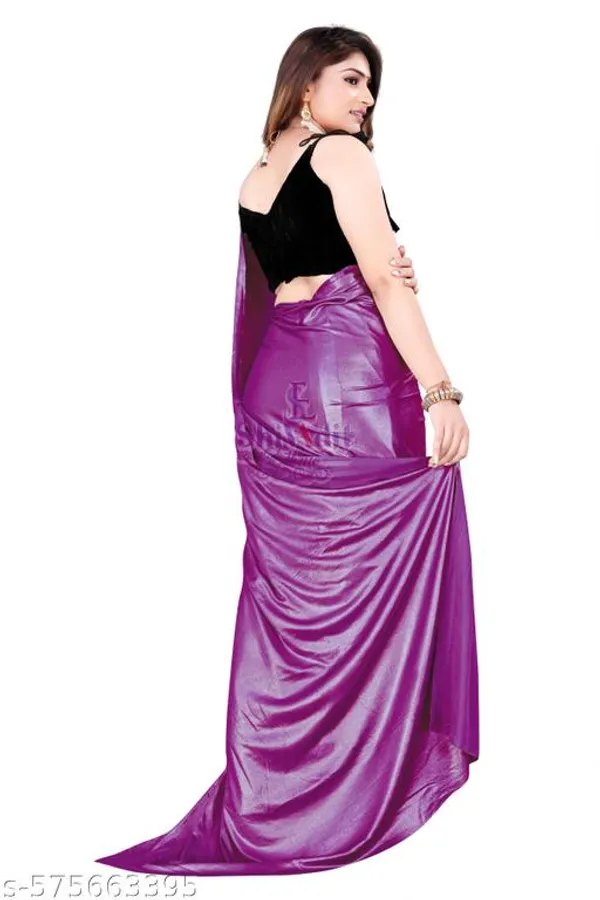 Latest_Sarees_Partywear_Collection_Saree_For_Wedding_Party_Wear_Saree_For_Women_And_Girls_Purple_Saree_Shaadi_Ki_Saadi
