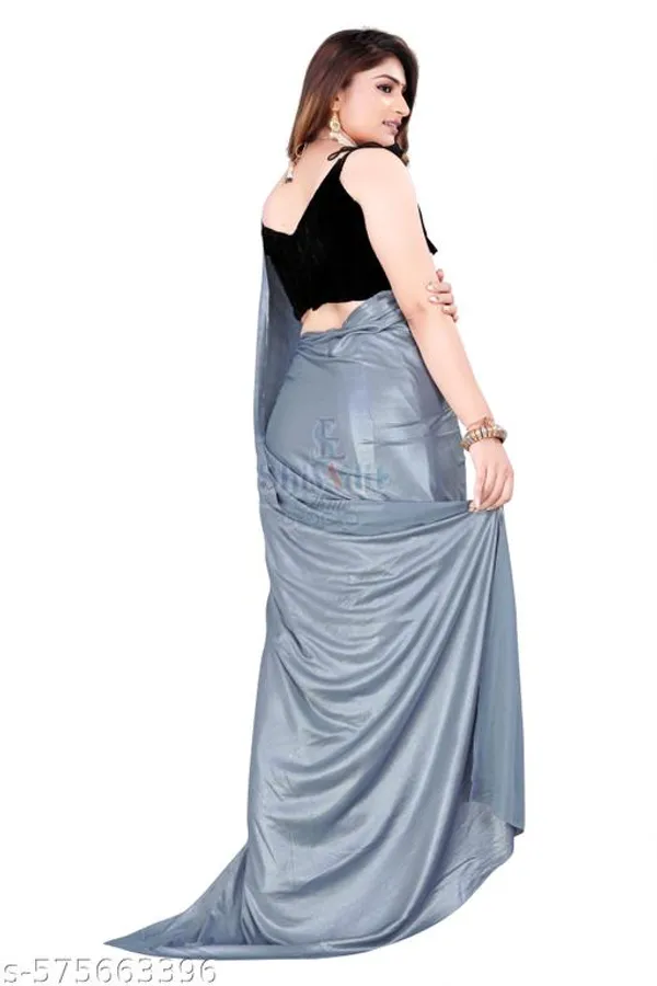 Latest_Sarees_Partywear_Collection_Saree_For_Wedding_Party_Wear_Saree_For_Women_And_Girls_Grey_Saree_Shaadi_Ki_Saadi