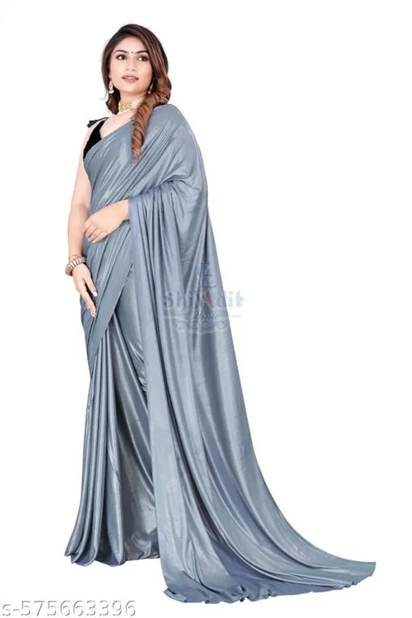 Latest_Sarees_Partywear_Collection_Saree_For_Wedding_Party_Wear_Saree_For_Women_And_Girls_Grey_Saree_Shaadi_Ki_Saadi