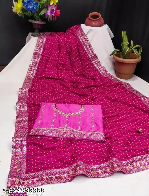 Fency_Solo_Soft_Silk_Disener_Georgette_Pretty_Sarees_With_New_Fency_Hevy_Work_Border_And_Blouse