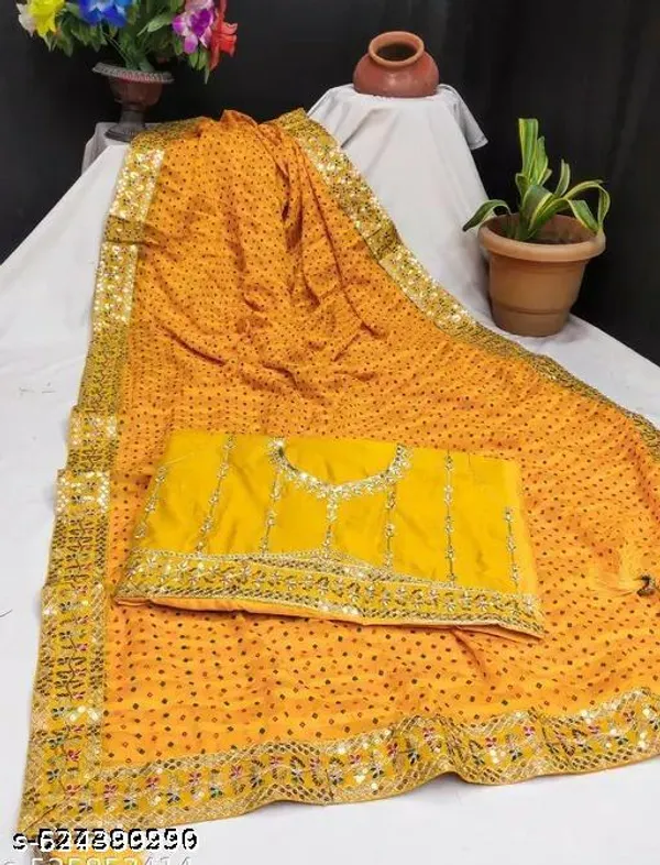 Fency_Solo_Soft_Silk_Disener_Georgette_Pretty_Sarees_With_New_Fency_Hevy_Work_Border_And_Blouse