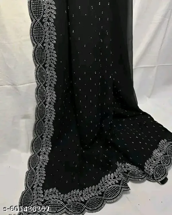 New_Designer_Worked_Georgette_Fabric_Saree_For_Party_And_All_Occasions