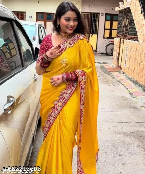 New_Superhit_Trending_Embroidered_Cotton_Thread_Sequins_Work_Designer_Saree