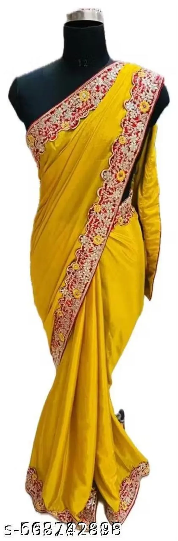 New_Bollywood_Trending_Embroidery_Design_Saree