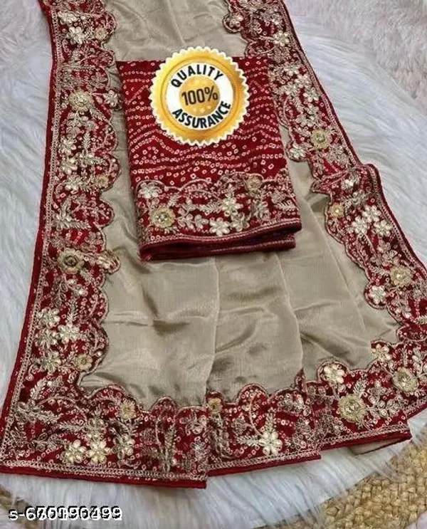 Chinnon_Saree_Hot_Printed_Bandhani_Saree_Wedding_Saree_Border_Saree_Weightless_Saree_Daily_Wear_Saree_Chiffon_Saree_Braso_Saree_Georgette_Designer_Work_Bandhani_Saree