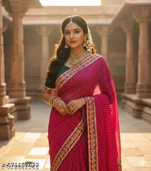 New_Superhit_Trending_Embroidered_Cotton_Thread_Sequins_Work_Designer_Saree