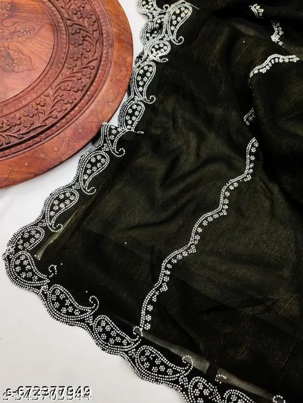 Trending_Design_Fancy_Saree_With_Hand_Work_Party_Wear_Saree