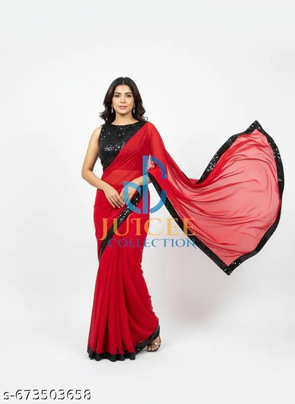 Embroiodery_Sequence_Work_Georgette_Fabric_Saree