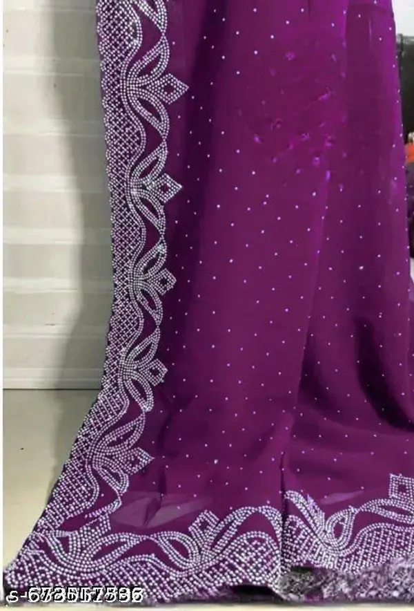New_Design_Fancy_Saree_With_Swarovski_Daimond_Work_Party_Wear_Festive_Wear_Saree