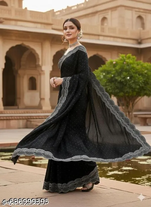 Women_S_Georgette_Saree_With_Hand_Wrok_Party_Wedding_Saree