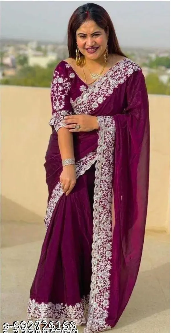 Purple_Traditional_Indian_Latest_Very_Beautiful_Embroidered_Thred_Jari_Work_Disign_Saree_Blouse_Piece_Jari_Embroidery_Design_Aku_Pattu_Cottan_Silk_Blouse_Piece_Un_Stitched_Computer_Work_Saree_Blouse_Piece_Fancy_Blouse_Piece_With_Stylus_Women_Blouse_Piece