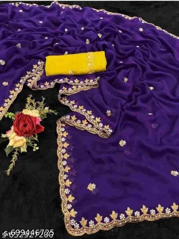 Moss_Chiffon_Saree_A_Beautifully_Crafted_Moss_Chiffon_Saree_That_Offers_A_Soft_Lightweight_And_Elegant_Drape_Perfect_For_Festive_Wear_Parties_And_Special_Occasions