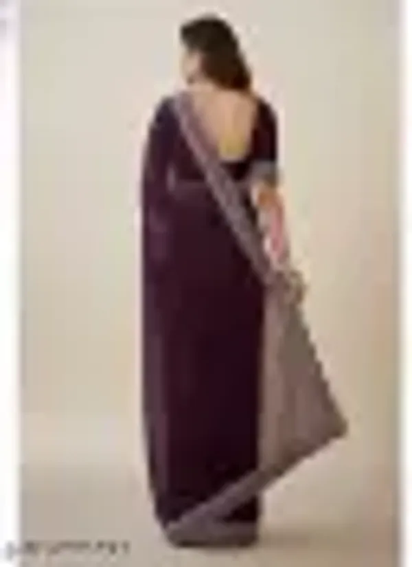 Latest_Bollywood_Style_Purple_Embellished_Saree_With_Cutwork_Border