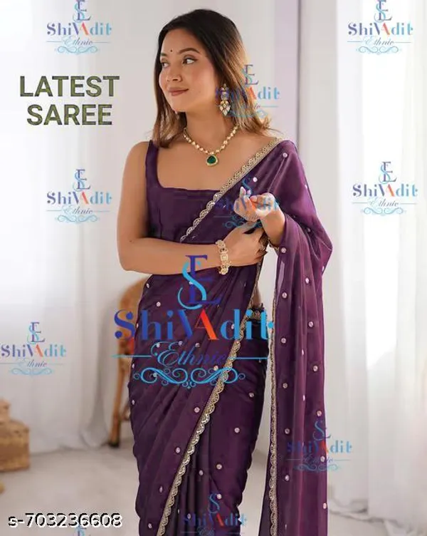 Bollywood_Purple_Partywear_Rangoli_Silk_Cutwork_Saree_With_Blouse_Trending_New_Georgette_Saree_With_Jari_Sequnce_Embroidery_Work_Lace_And_Saree