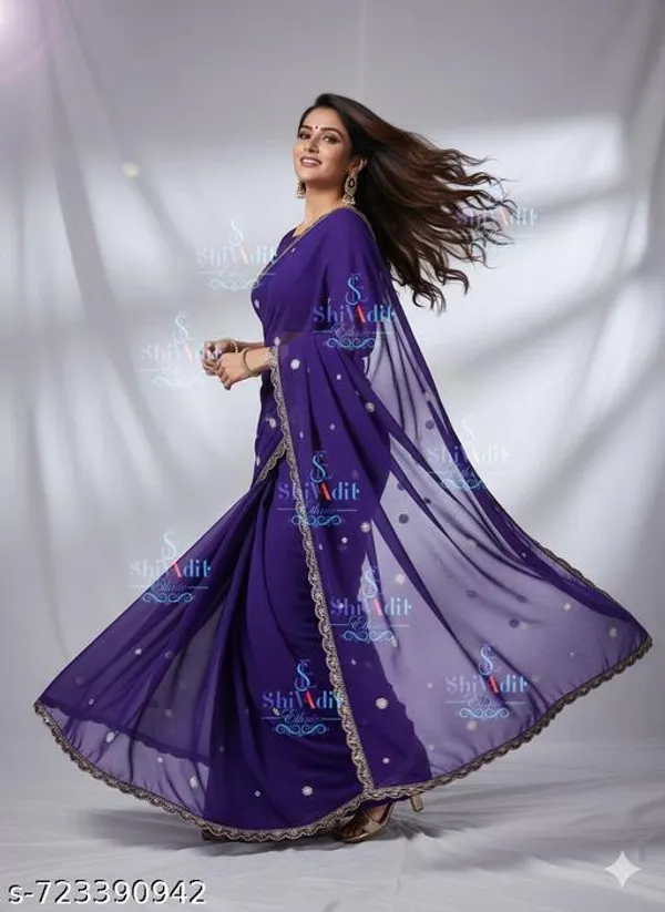Shivadit_Ethnic_Georgette_Saree_Wedding_Saree_Border_Saree_Weightless_Saree_Daily_Wear_Saree_Soft_Silk_Saree_Braso_Saree_Organza_Designer_Saree_Womens_New_Fancy_Silk_Blend_Saree_Rangoli_Silk_Party_Wear_Saree_Tissues_Silk_Gold_Party_Wear_Saree