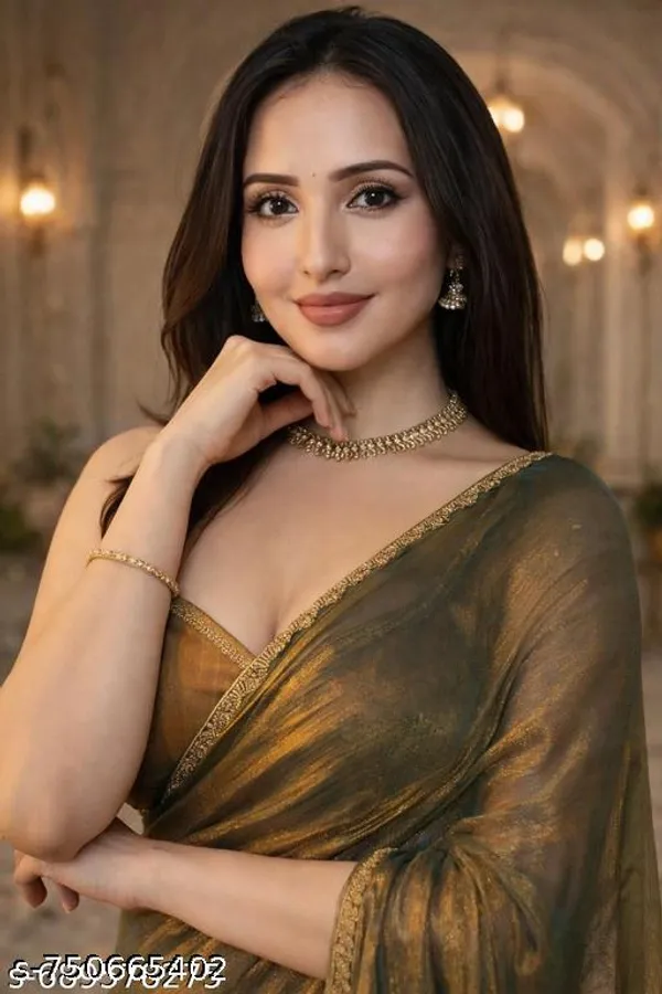 Trending_Jimmy_Choo_Soft_Fabric_Designer_Party_Wear_Unique_Design_Stone_Saree_With_Blouse