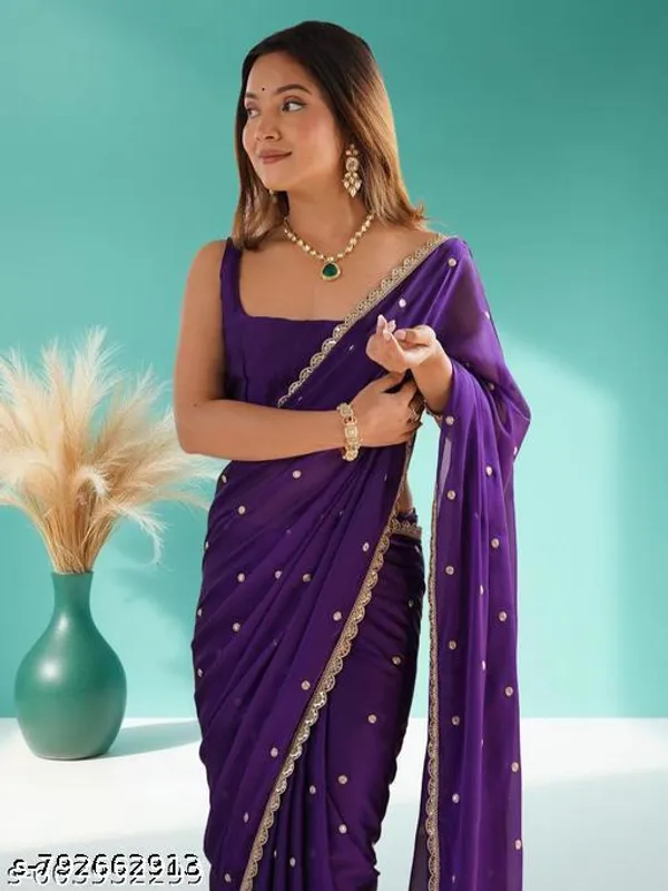Self_Design_Embroidered_Bollywood_Georgette_Saree_Cutwork_Zari_Embroidered_Border