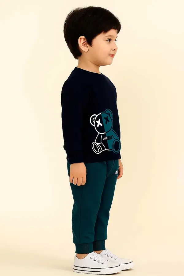 Cute_Panda_Print_Kids_Summer_Clothing_Set_Yellow_Sleeveless_T_Shirt_Grey_Shorts_And_Trendy_Kids_Clothing_Set_Attitude_Bear_Printed_Cotton_Tracksuit_For_Boys_(Combo_Of_2)