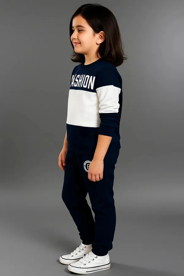 Trendy_Navy_Blue_White_Kids_Clothing_Set