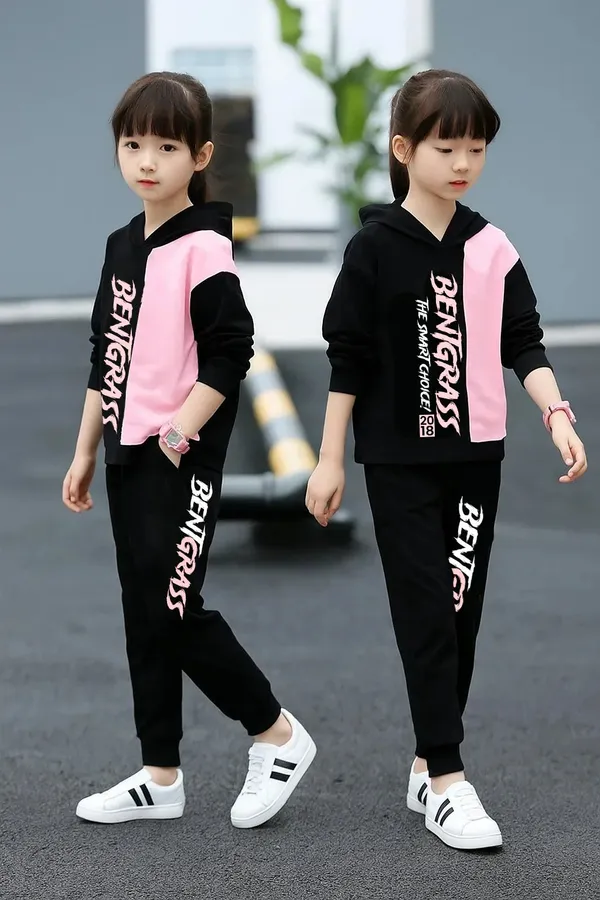 Stylish_Girls_Hoodie_Jogger_Set_Black_Pink_Cotton