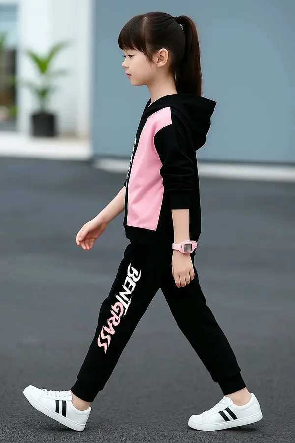 Stylish_Girls_Hoodie_Jogger_Set_Black_Pink_Cotton