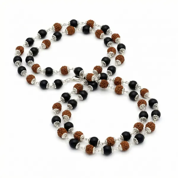 The_Param-Vajra_Mala_|_Premium_Silver-Capped_Rudraksha_&_Karungali_for_Supreme_Blessing_&_Shield