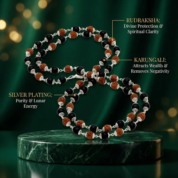 The_Param-Vajra_Mala_|_Premium_Silver-Capped_Rudraksha_&_Karungali_for_Supreme_Blessing_&_Shield