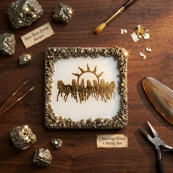 The_Saptashva_Frame_|_7_Running_Horses_&_Grade-A_Peru_Pyrite_for_Unstoppable_Success_(4_Inch_)