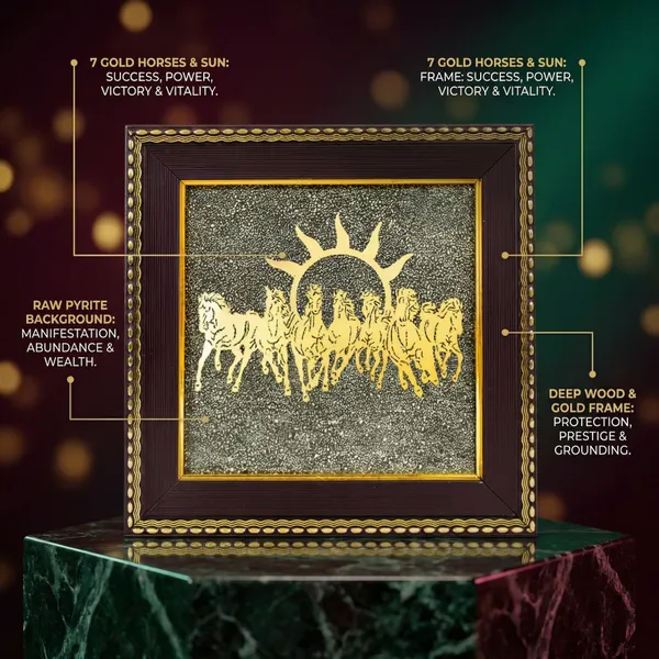 The_Saptashva_Frame_|_7_Running_Horses_&_Grade-A_Peru_Pyrite_for_Unstoppable_Success