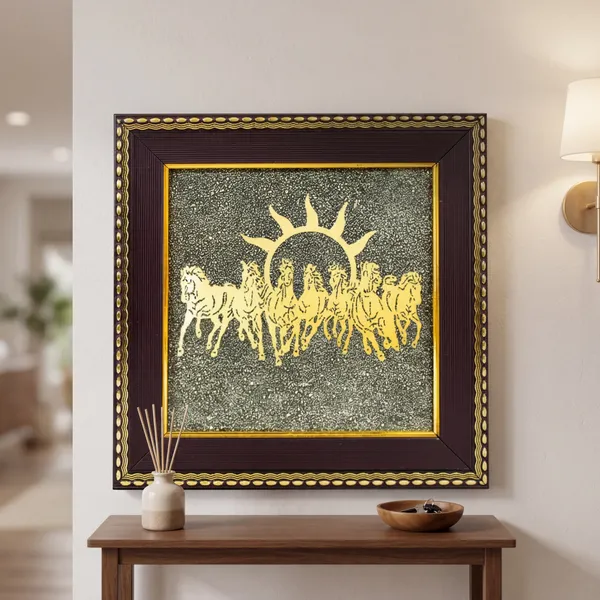 The_Saptashva_Frame_|_7_Running_Horses_&_Grade-A_Peru_Pyrite_for_Unstoppable_Success