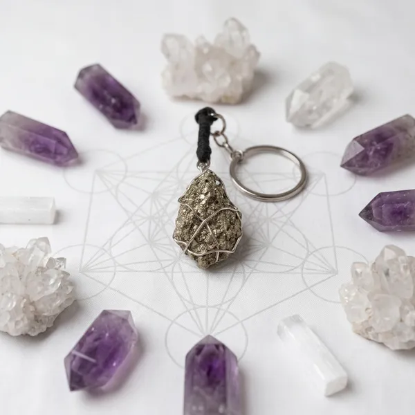 The_Siddhi_Key_|_Grade-A_Raw_Peru_Pyrite_Wealth_Attraction_Keychain